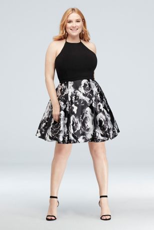 Plus Size Charmeuse Dress